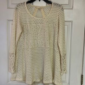 Cream color tunic